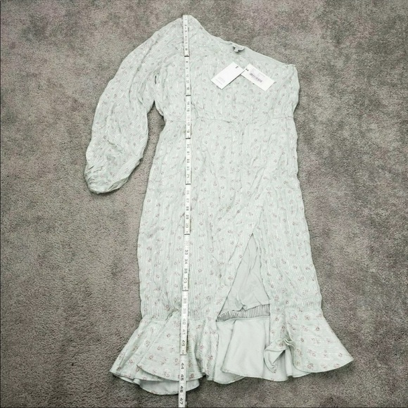 NWT HEMANT & NANDITA dress sana one shoulder NWT XL $358 - Picture 14 of 14